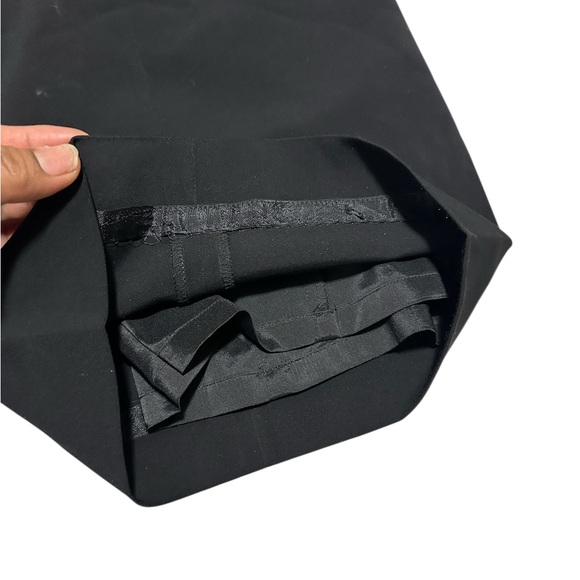 Ann Taylor Black Tailored Trouser Size 6 32x32 Fully Lined Career Black Pant - Picture 7 of 9